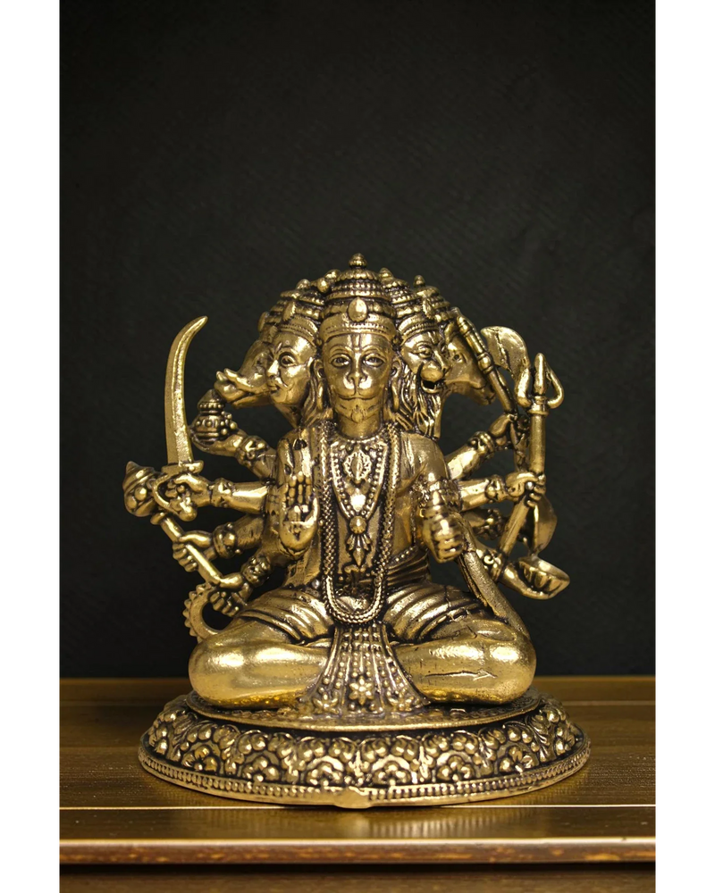 Brass Hanuman Idols & Bajrangbali Murtis | Rigvedaa™
