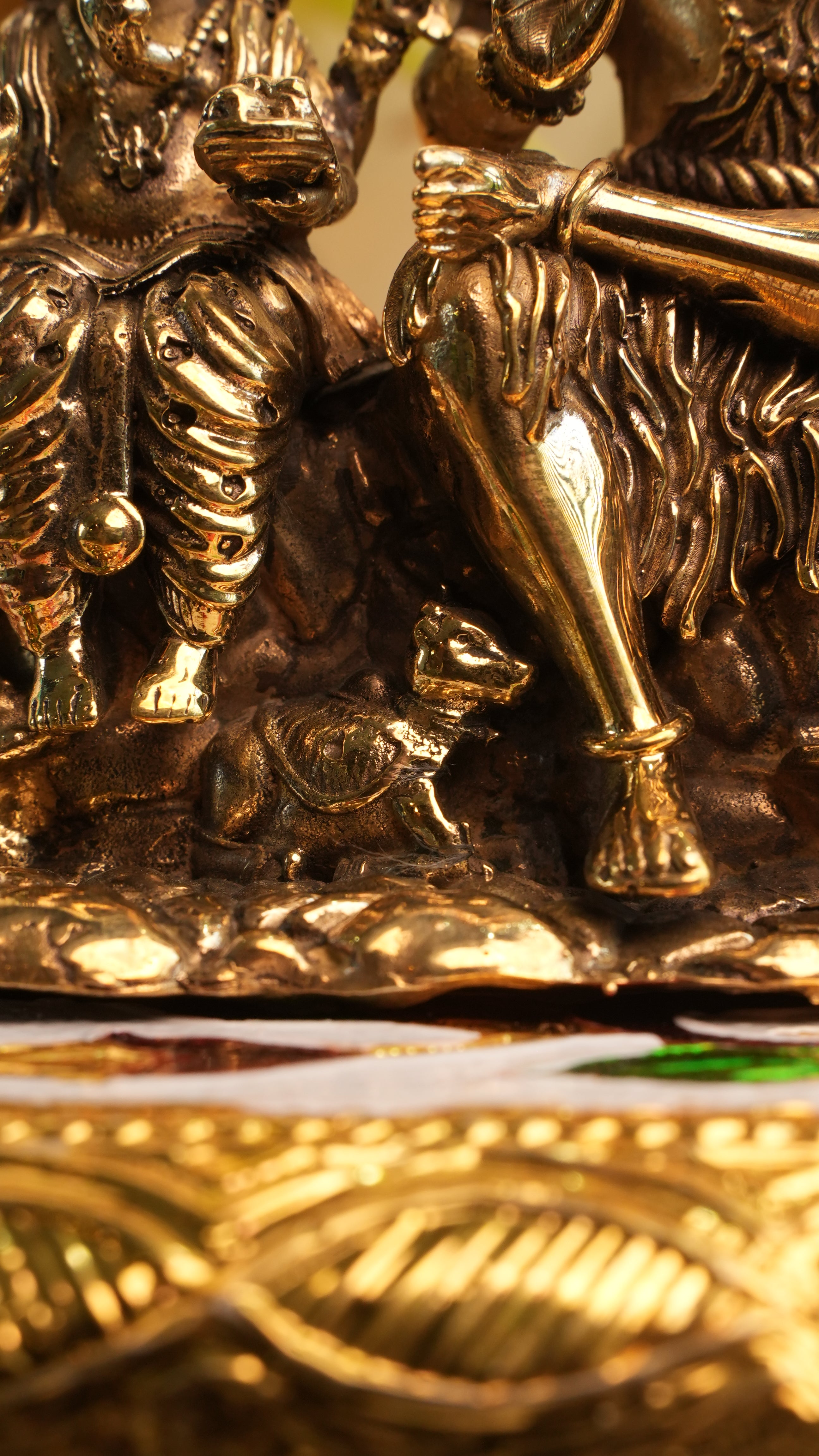 Brass Shiv Parivar – 4.5 Inch | Divine Family Idol for Harmony & Protection