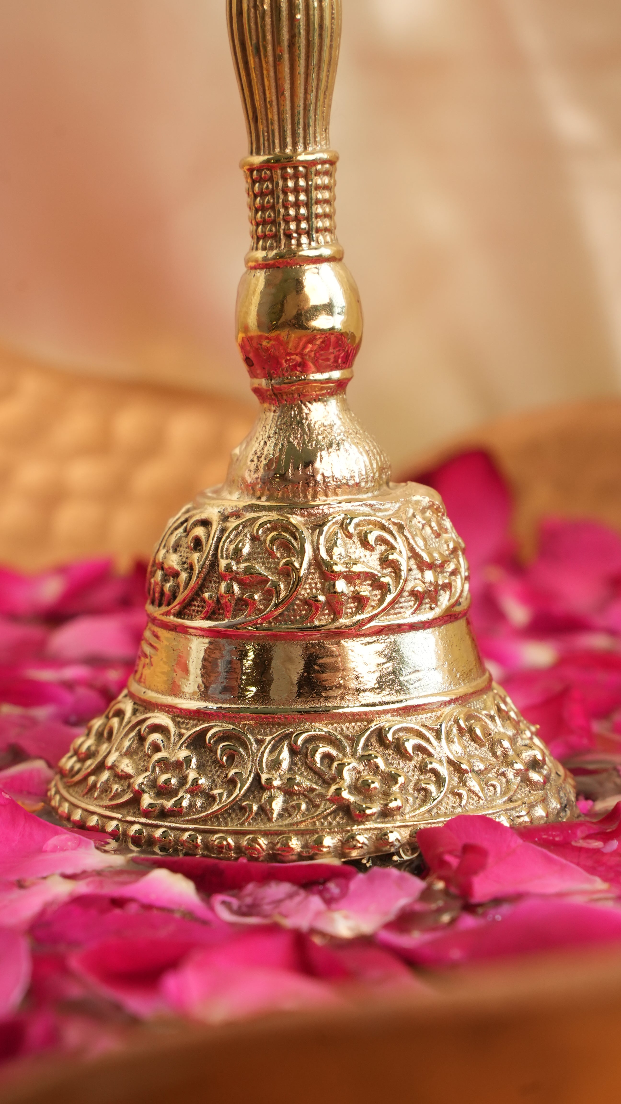 Nandi Brass Bell - 4.5"