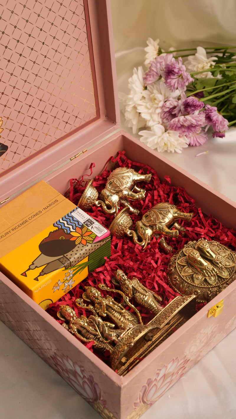 Rigvedaa Gift Hamper Ram Darbar  – Divine Rituals Collection