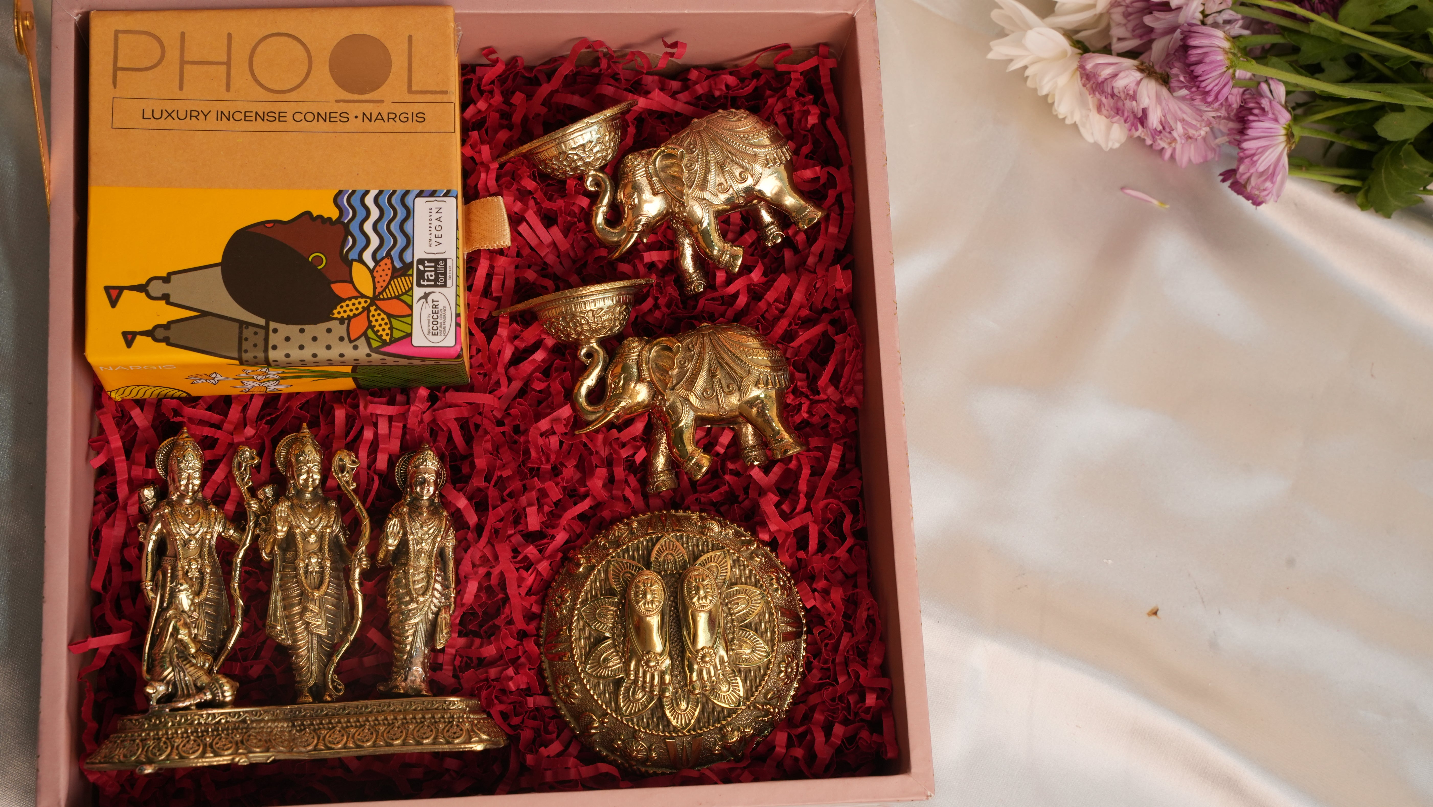 Rigvedaa Gift Hamper Ram Darbar  – Divine Rituals Collection
