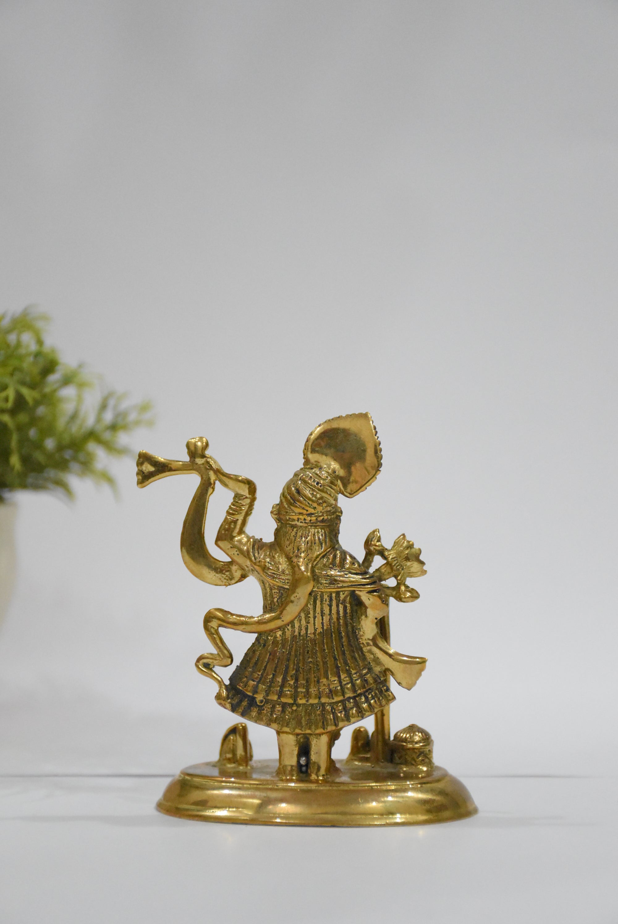 Brass Shreenath ji - 3.25"