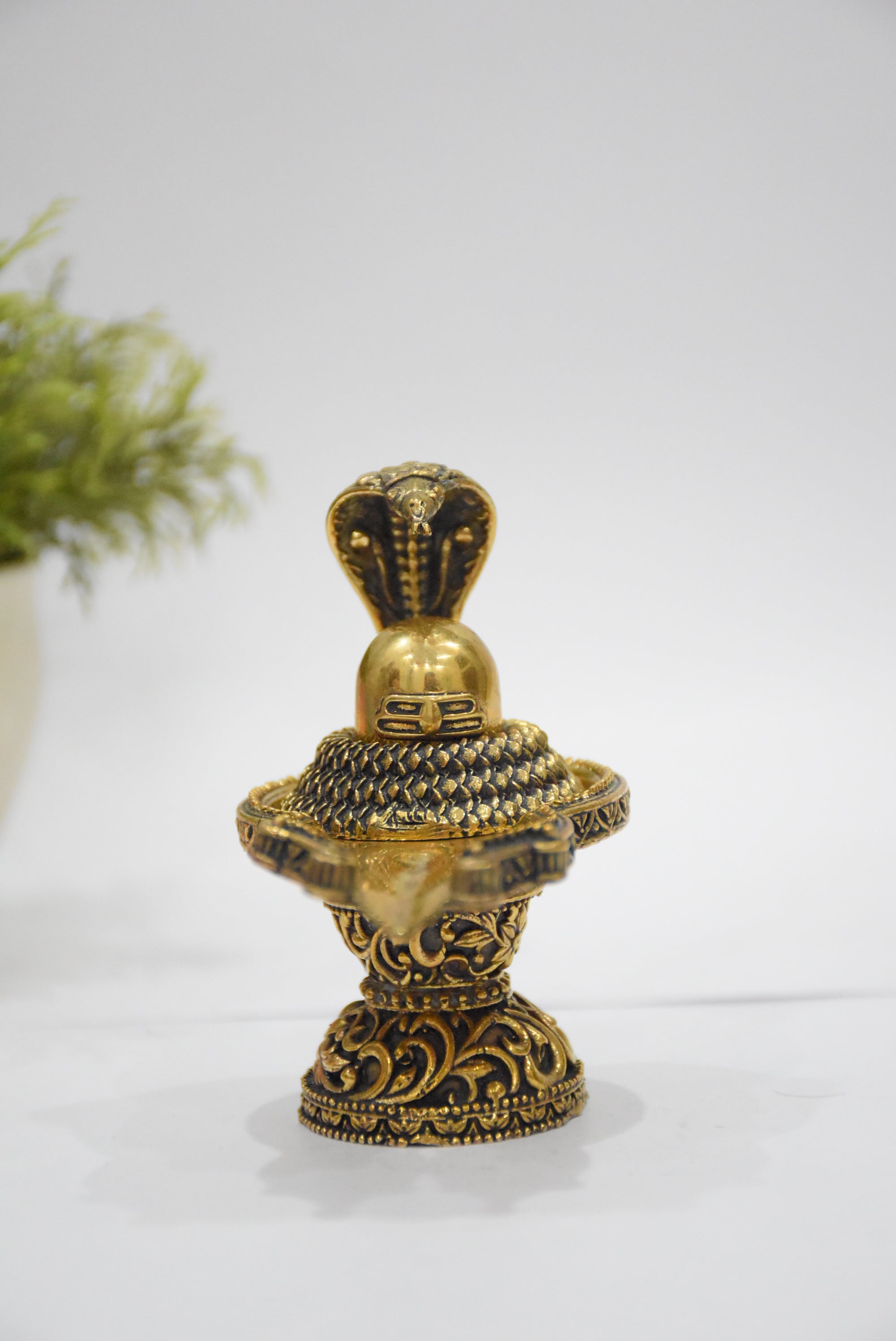 3.5" Brass Shivling