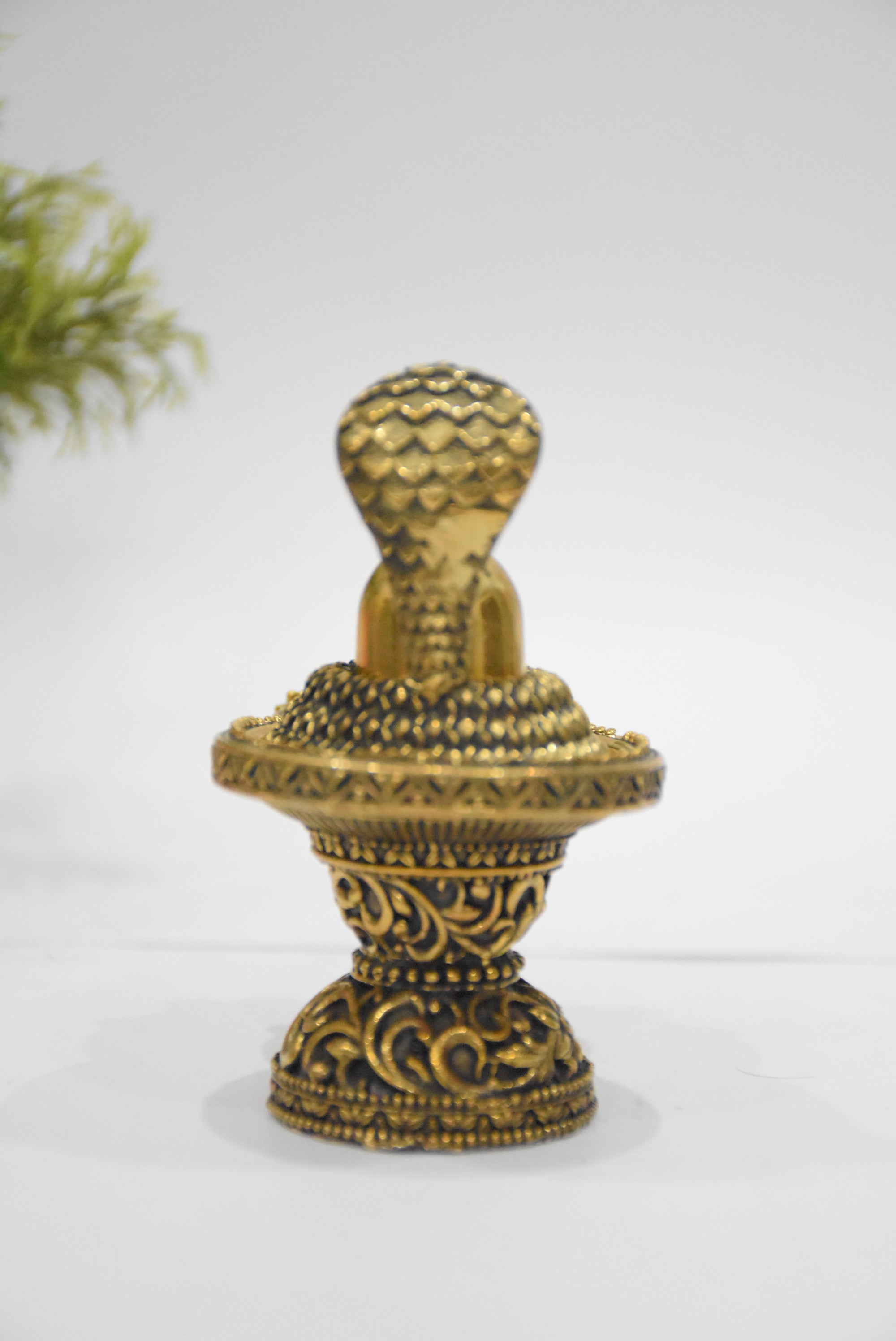3.5" Brass Shivling