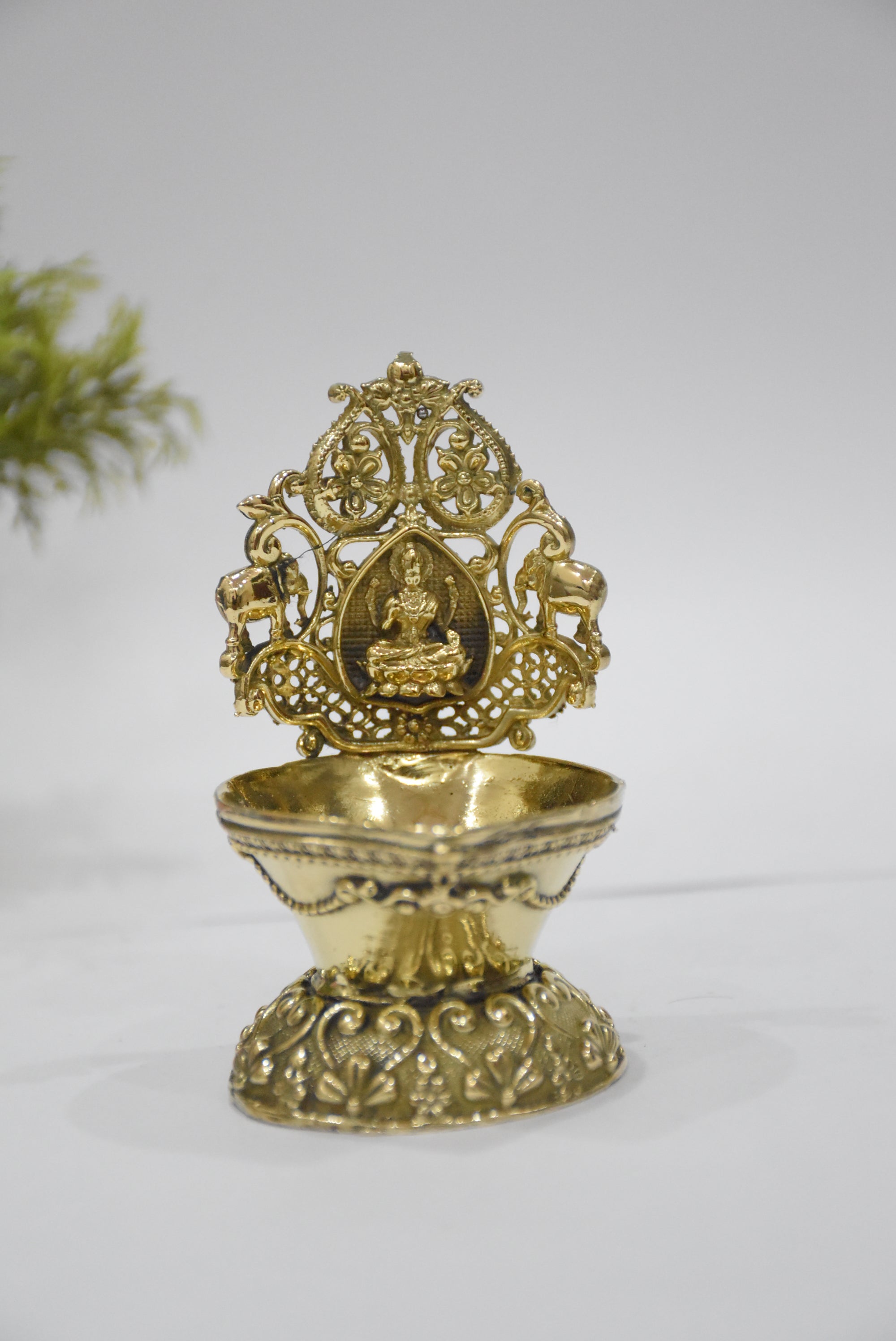 Brass Lakshmi Deepak