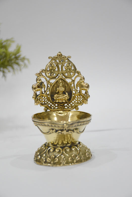 Brass Lakshmi Deepak
