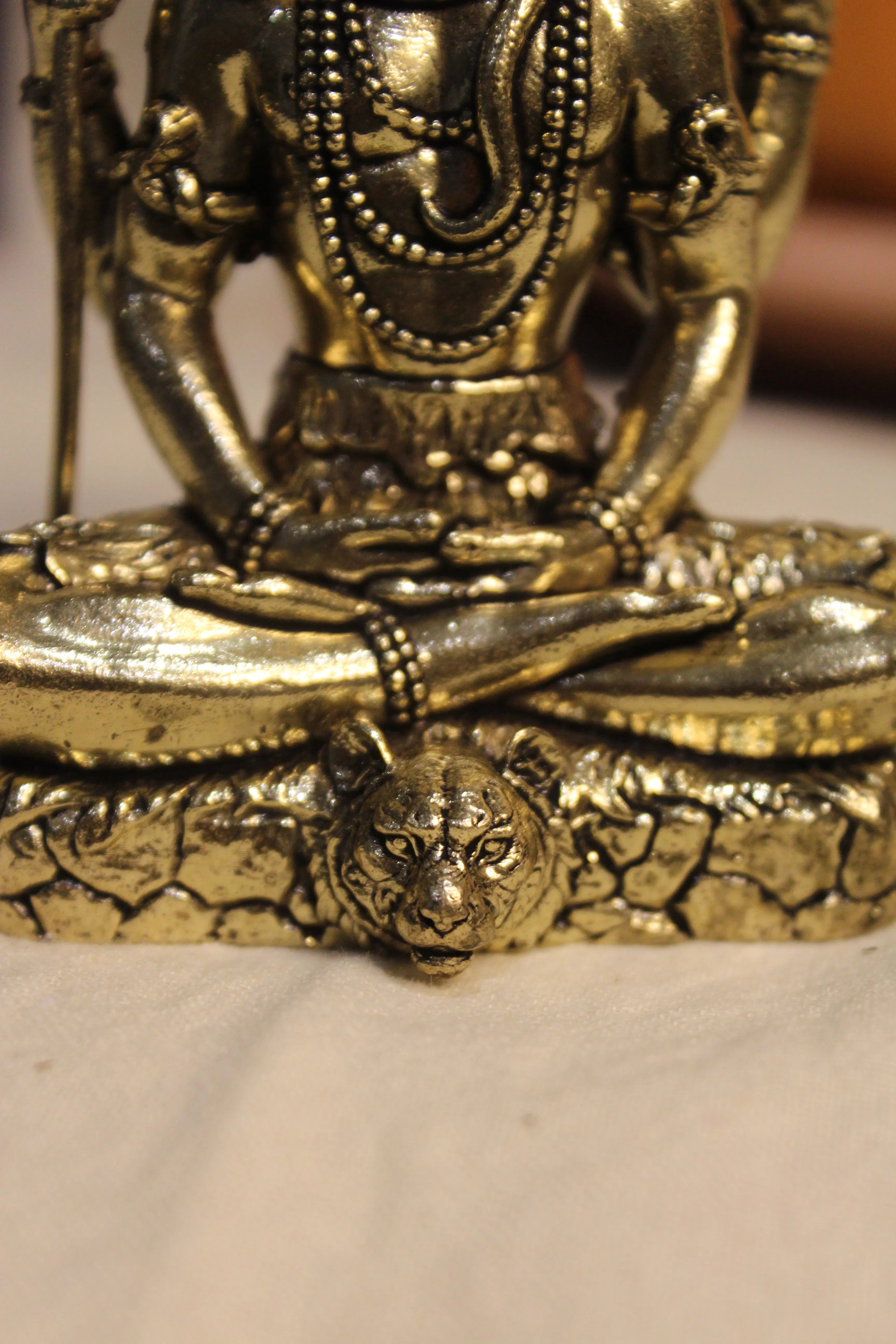 Brass Lord Shiva Tapasvi Pose – 4 Inch | Meditating Shiva Idol for Serenity & Spiritual Power