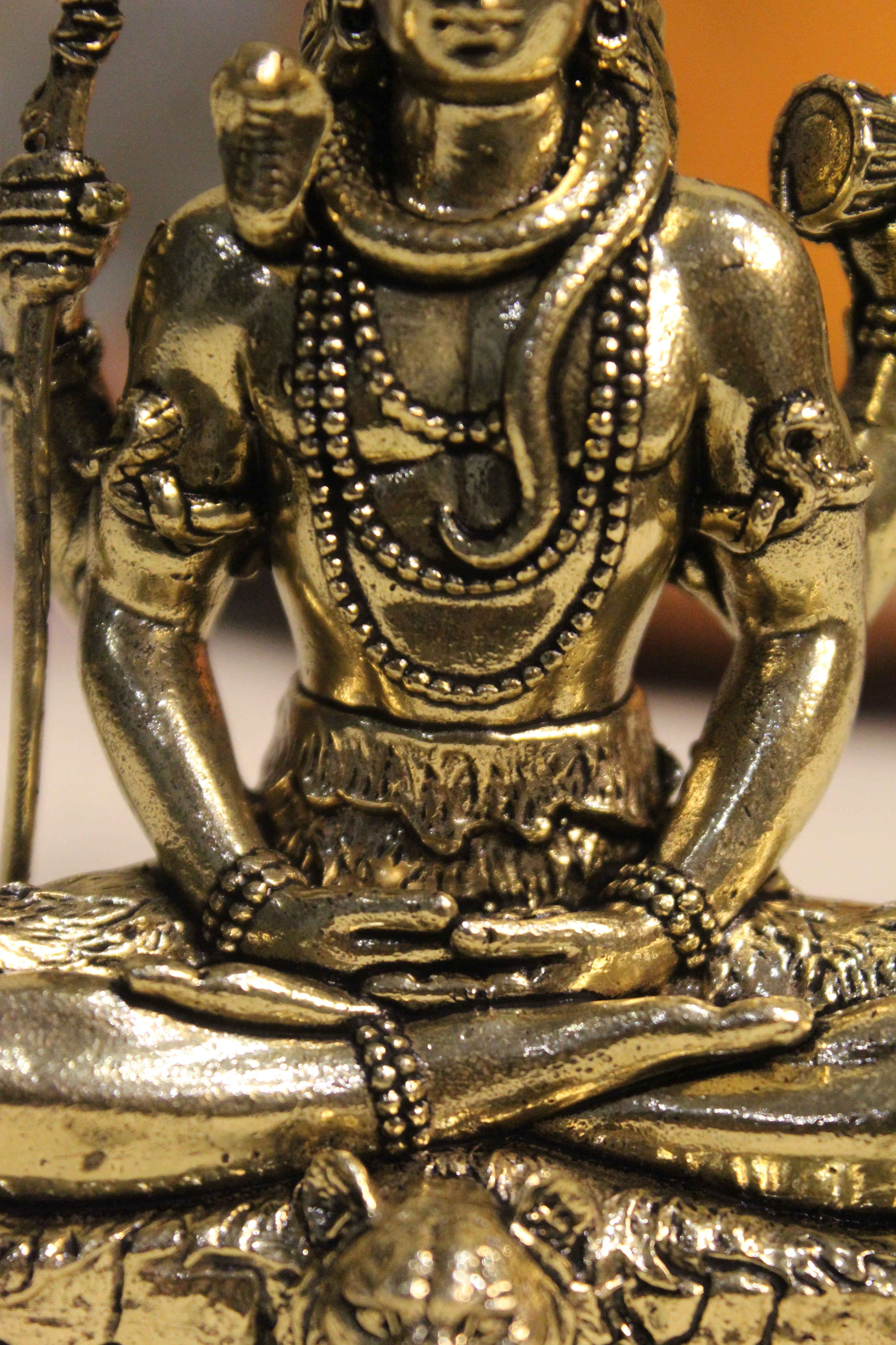 Brass Lord Shiva Tapasvi Pose – 4 Inch | Meditating Shiva Idol for Serenity & Spiritual Power