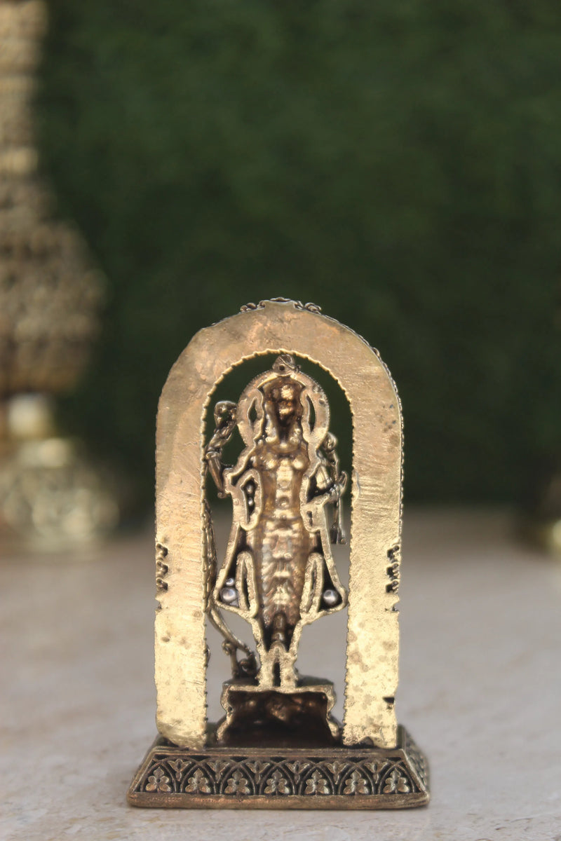 Brass Ram Lalla Ayodhya Temple Idol | Rigvedaa™