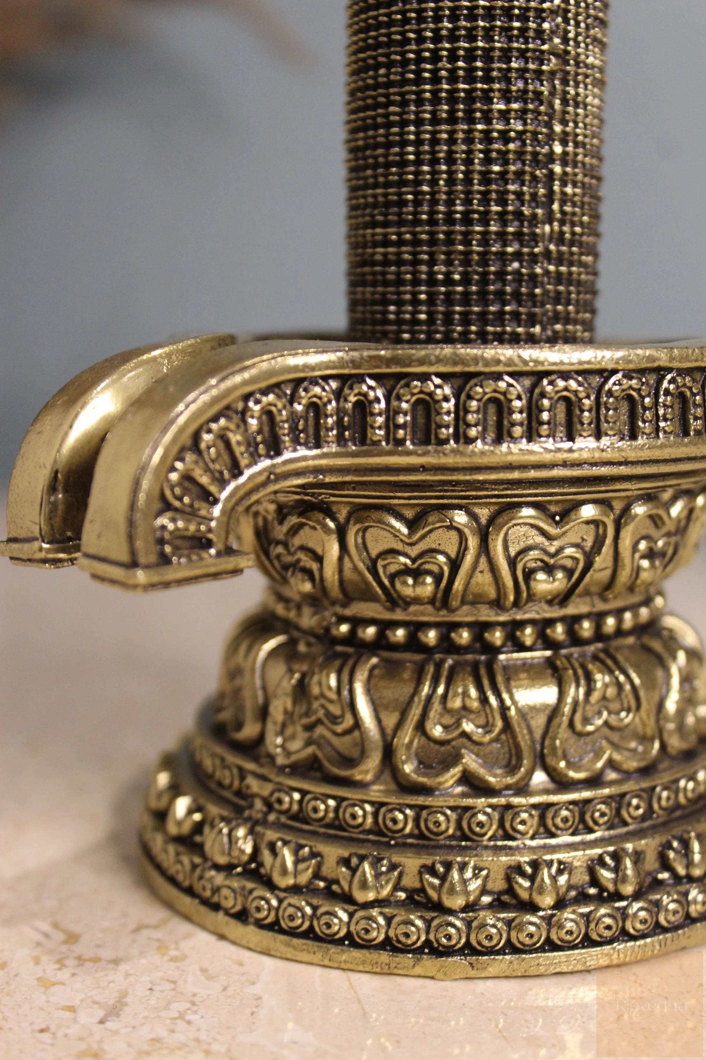 Sacred Brass 1008 Lingam Shivling Murti - 4.50"