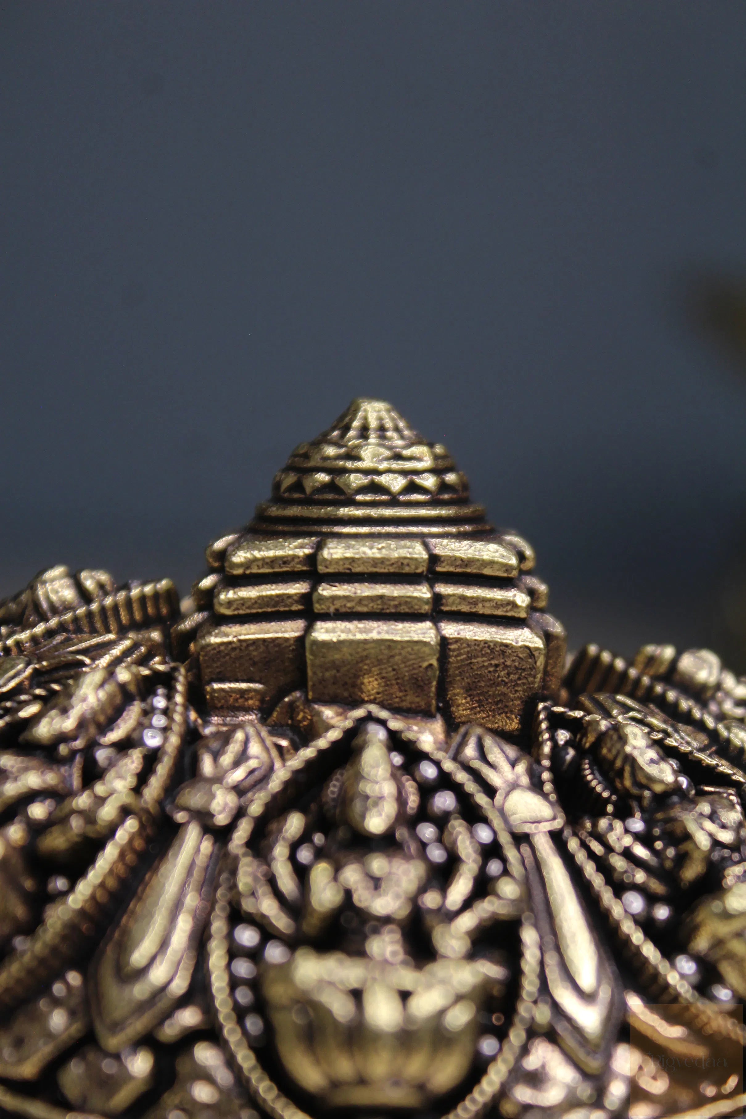 Ashta Lakshmi Brass Tortoise with Shree Yantra | Vastu Feng Shui Turtle for Prosperity