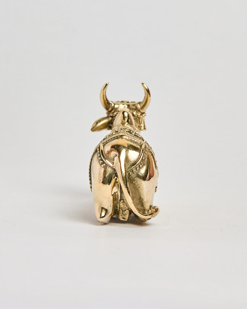 Brass Nandi Statue  | Sacred Bull of Shiva for Devotion & Strength
