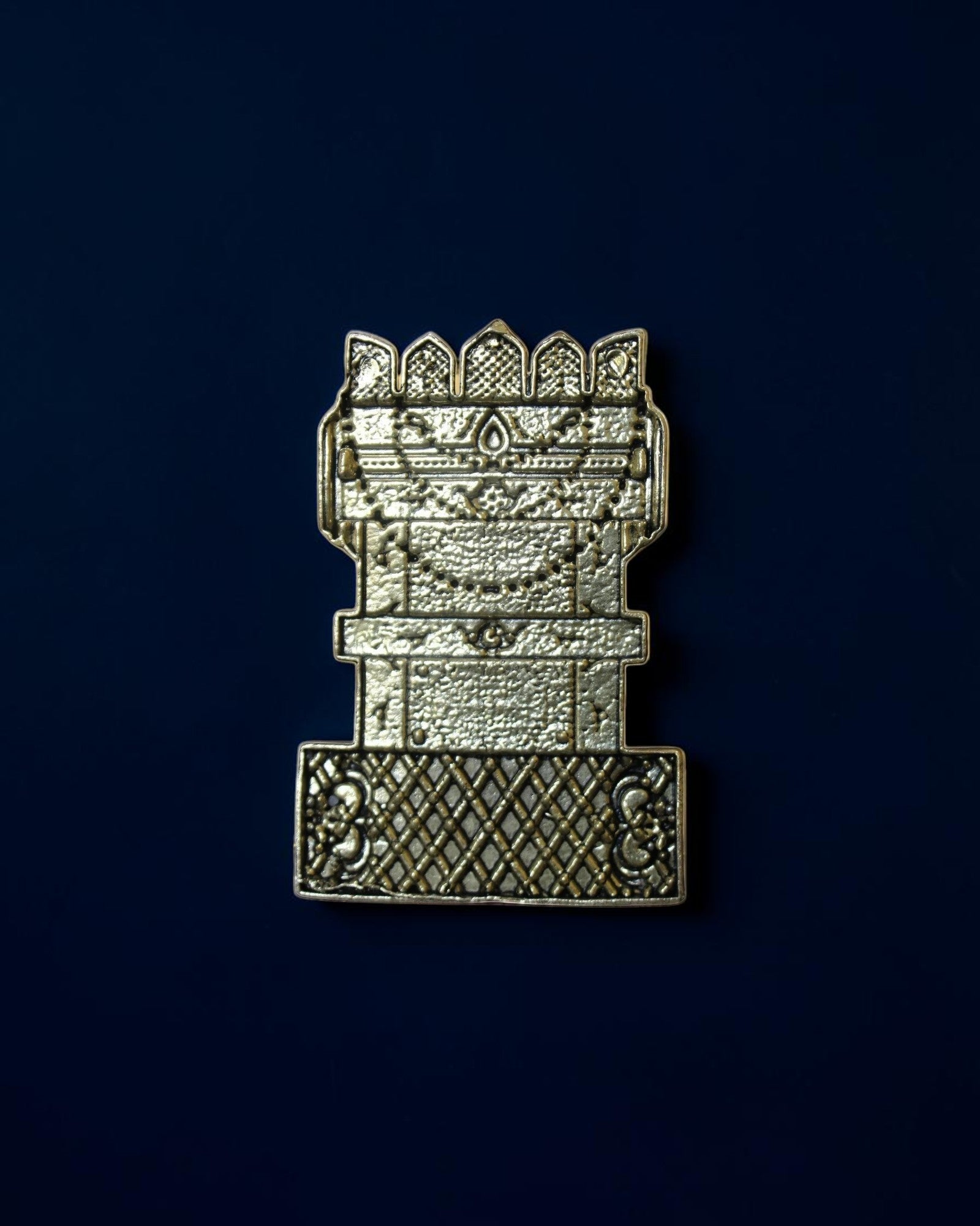 Rigvedaa™ brass Raghavendra Swamy idol featuring intricate traditional craftsmanship for home temple puja